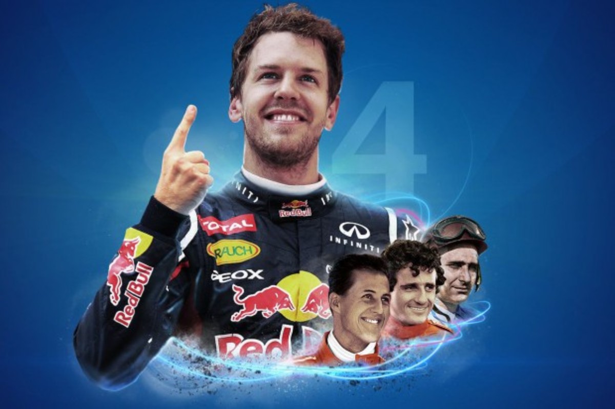 Formula 1: Τα απίστευτα ρεκόρ του τετράκις Παγκόσμιου Πρωταθλητή, Sebastian Vettel