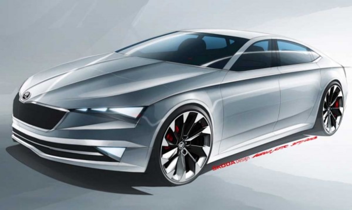 4θυρο κουπέ από την Skoda στην έκθεση της Γενεύης