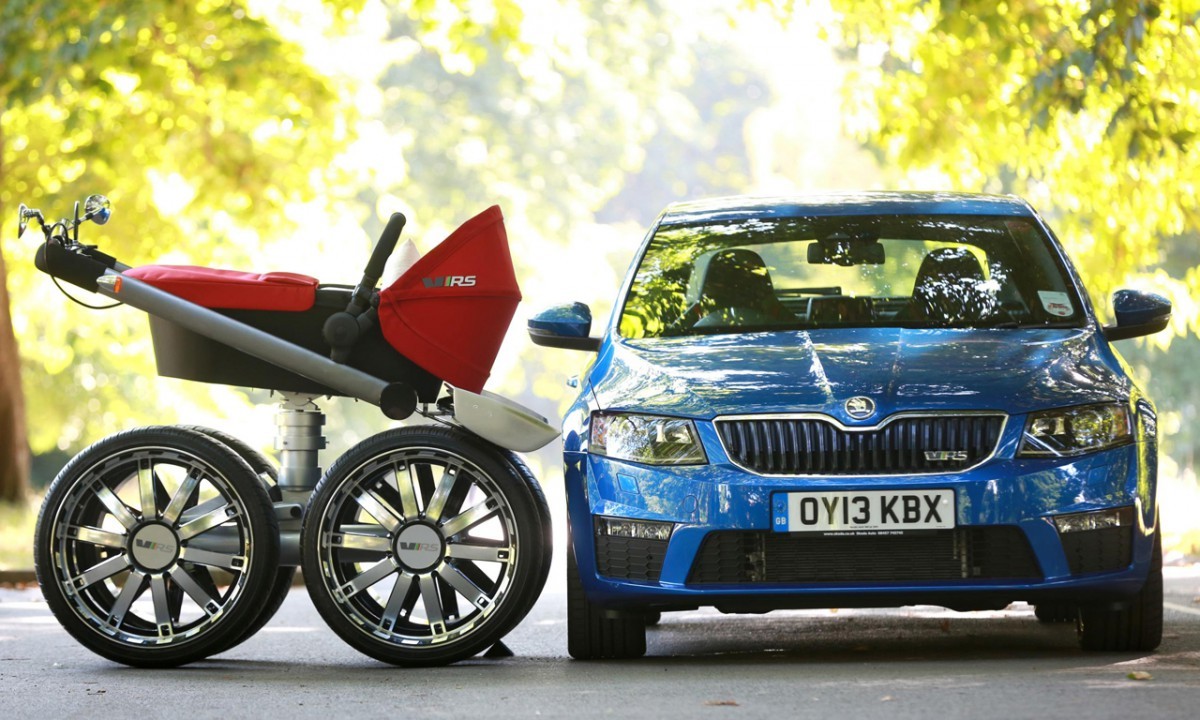 Η Škoda αποκαλύπτει το απόλυτο… καρότσι για μωρά