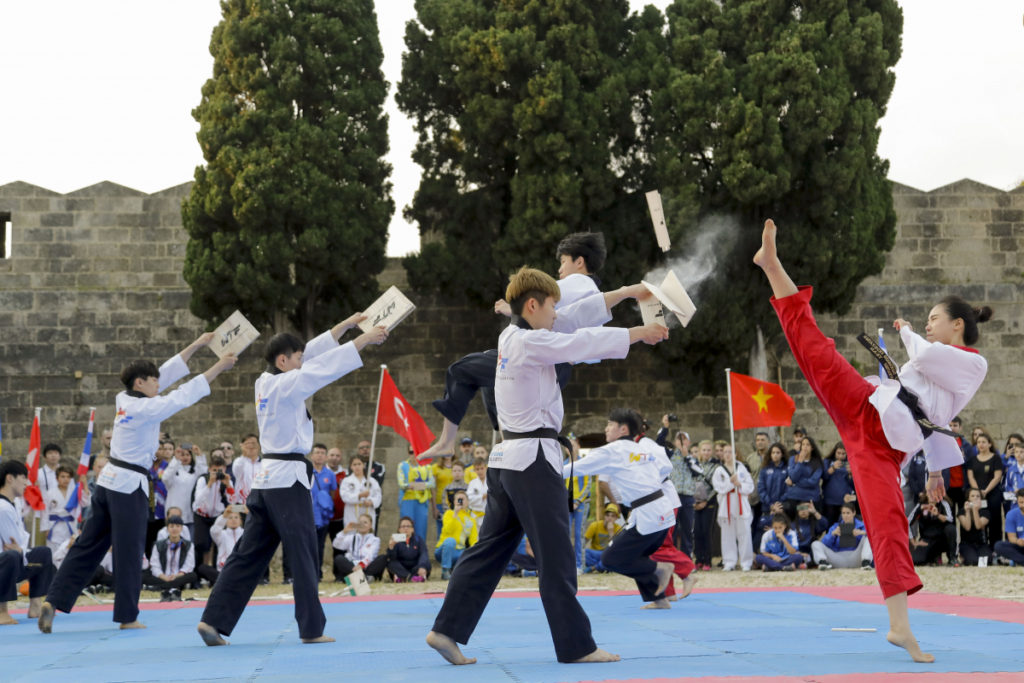 Ηχηρό μήνυμα ειρήνης στην Τελετή Έναρξης του Παγκοσμίου πρωταθλήματος Taekwondo Beach
