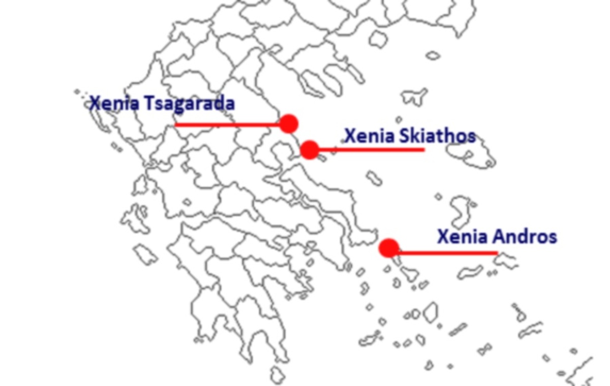Τέσσερις προσφορές στο ΤΑΙΠΕΔ για το Ξενία Σκιάθου