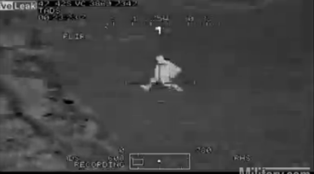 “Κυνήγι” και εκτέλεση ενός Ταλιμπάν μέσα στη νύχτα.Σοκαριστικό βίντεο από κάμερα Apache