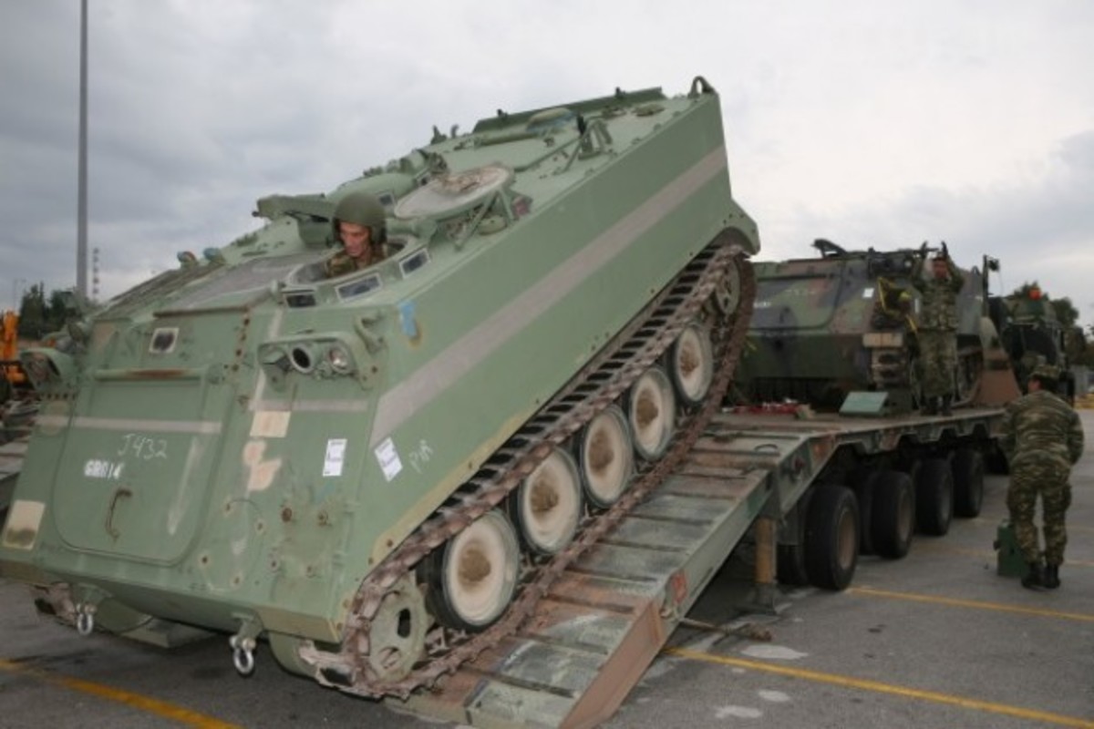 “Στόλος” τεθωρακισμένων από ΗΠΑ – Αυτά είναι τα Μ 113 που μας έδωσαν