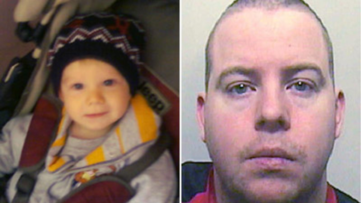 Το μικρό αγγελούδι και δίπλα ο δολοφόνος τέρας. ΦΩΤΟ SKY NEWS