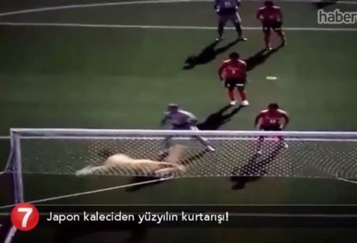 Η απόκρουση της χρονιάς! Το έβγαλε με… τακουνάκι (VIDEO)