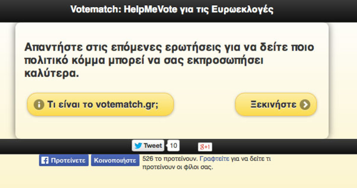 Ευρωεκλογές 2014: Δείτε τι κόμμα θα ψηφίσετε με ένα απλό τεστ!
