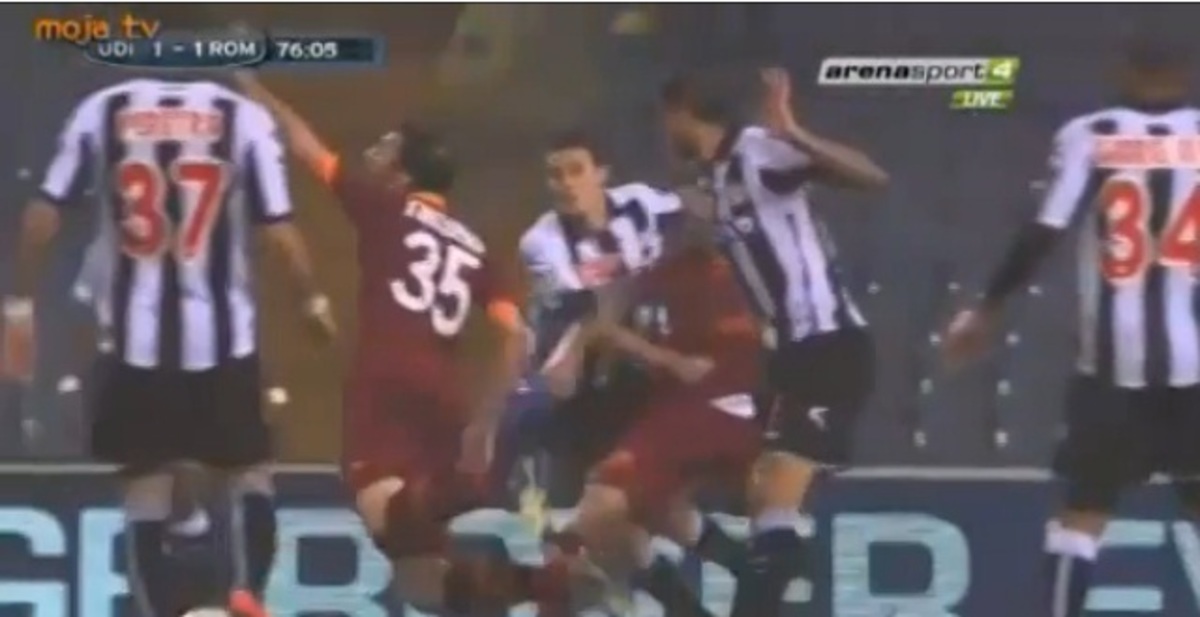 Ισόπαλη η Ρόμα – Διαμαρτύρεται ο Τοροσίδης (VIDEO)