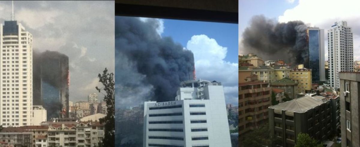 Υπό έλεγχο η μεγάλη πυρκαγιά σε ουρανοξύστη στην Κωνσταντινούπολη  – ΔΕΙΤΕ ΒΙΝΤΕΟ