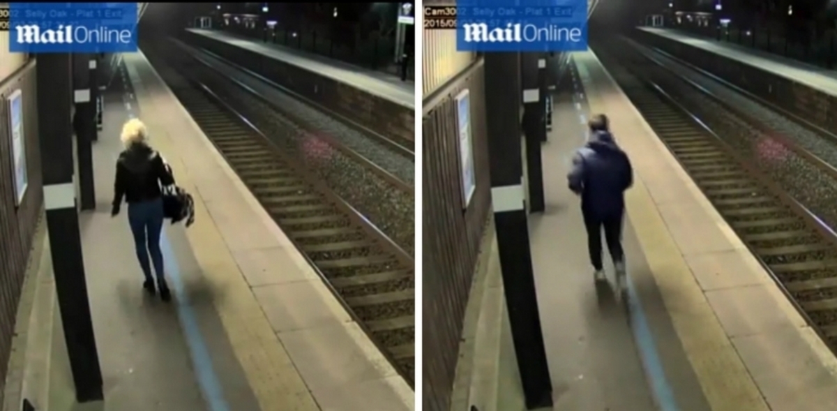 Ανατριχίλα! Κυνηγούσε 22χρονη σε άδειο σταθμό (ΒΙΝΤΕΟ)