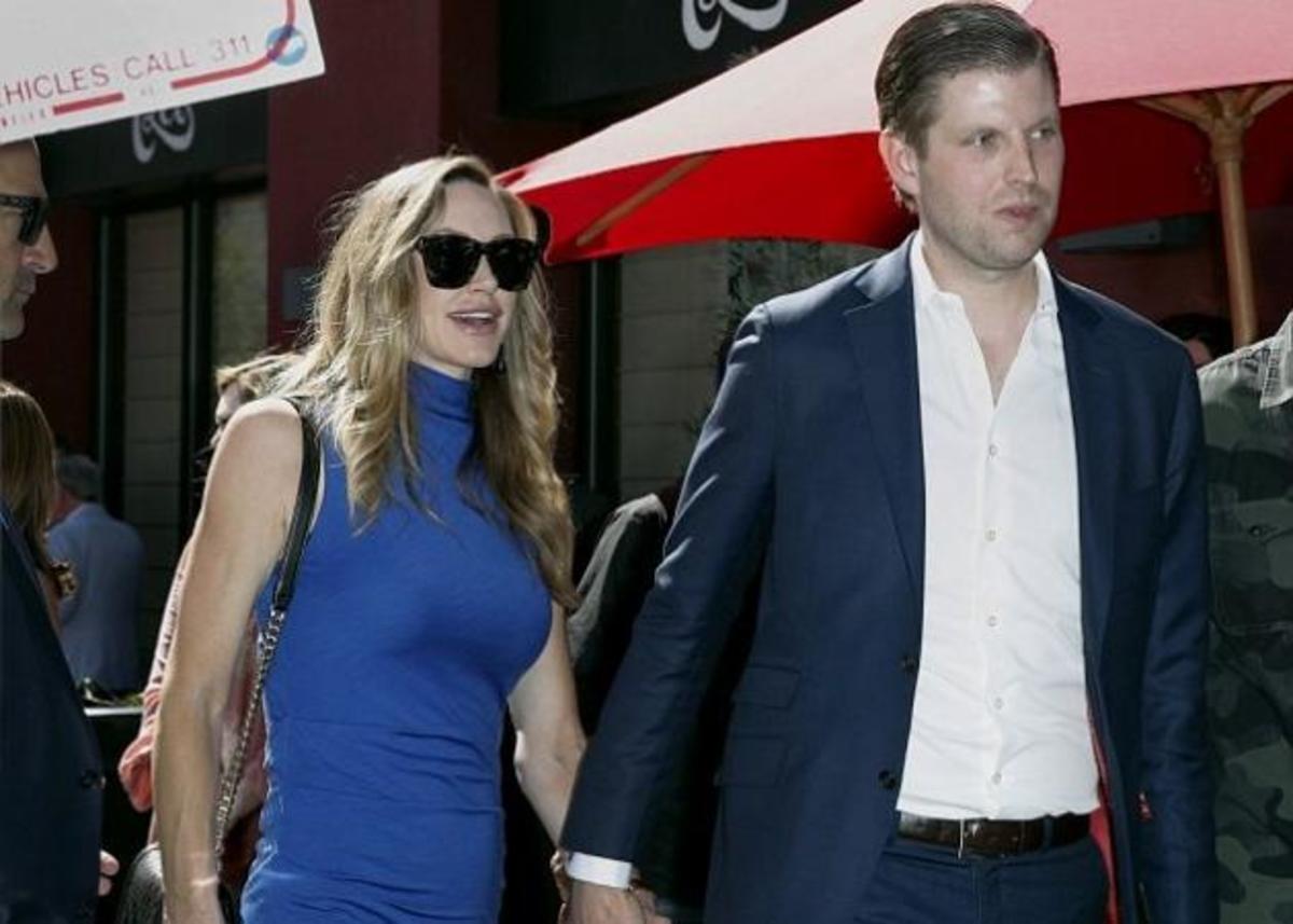 Eric Trump: Στη “Λεωφόρο της Δόξας” του Χόλιγουντ με την σύζυγό του ο γιος του Donald Trump!