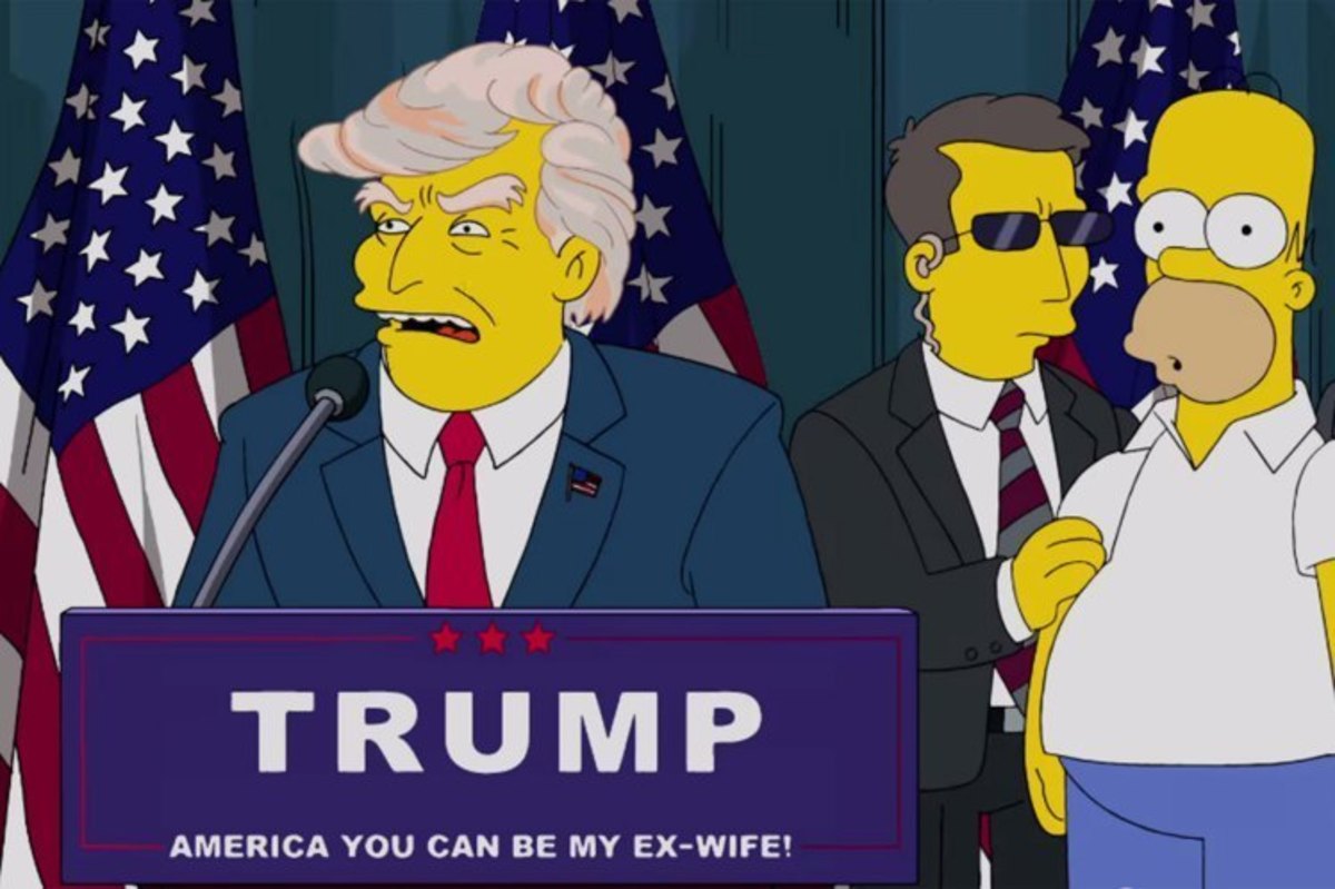 Simpsons: Είχαν προβλέψει προεδρία Τραμπ πριν 16 χρόνια! [vid]