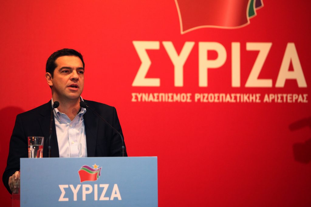 Ο Αλέξης Τσίπρας στη Λάρισα - Φωτό Eurokinissi
