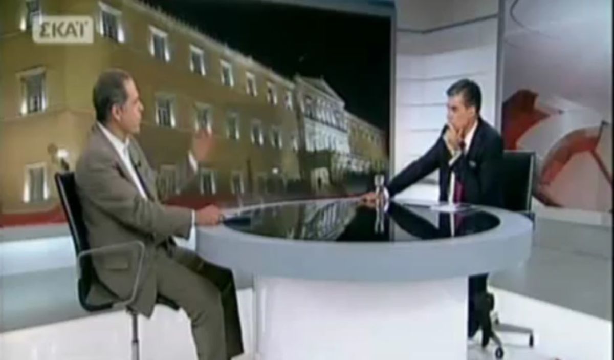 Τι είπε ο Θάνος Τζήμερος της “Δημιουργίας Ξανά” στον Νίκο Ευαγγελάτο