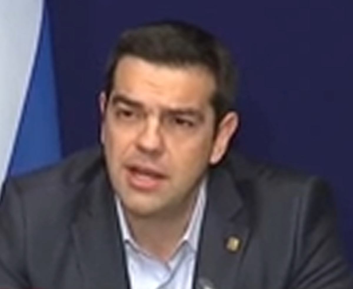 Συνέντευξη Τσίπρα στις Βρυξέλλες