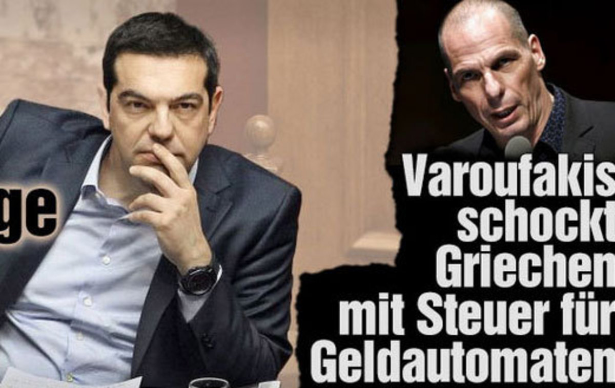 Bild: Tsipras – Varoufakis feroce battaglia!