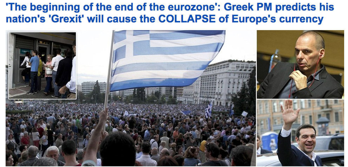 Τσίπρας: Το Grexit θα είναι η αρχή του τέλους της ευρωζώνης