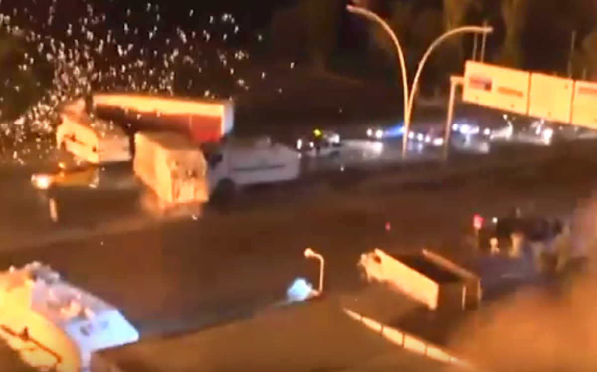 Κόλαση στην Τουρκία – Βίντεο με F16 να βομβαρδίζει αστυνομικούς! [vid]