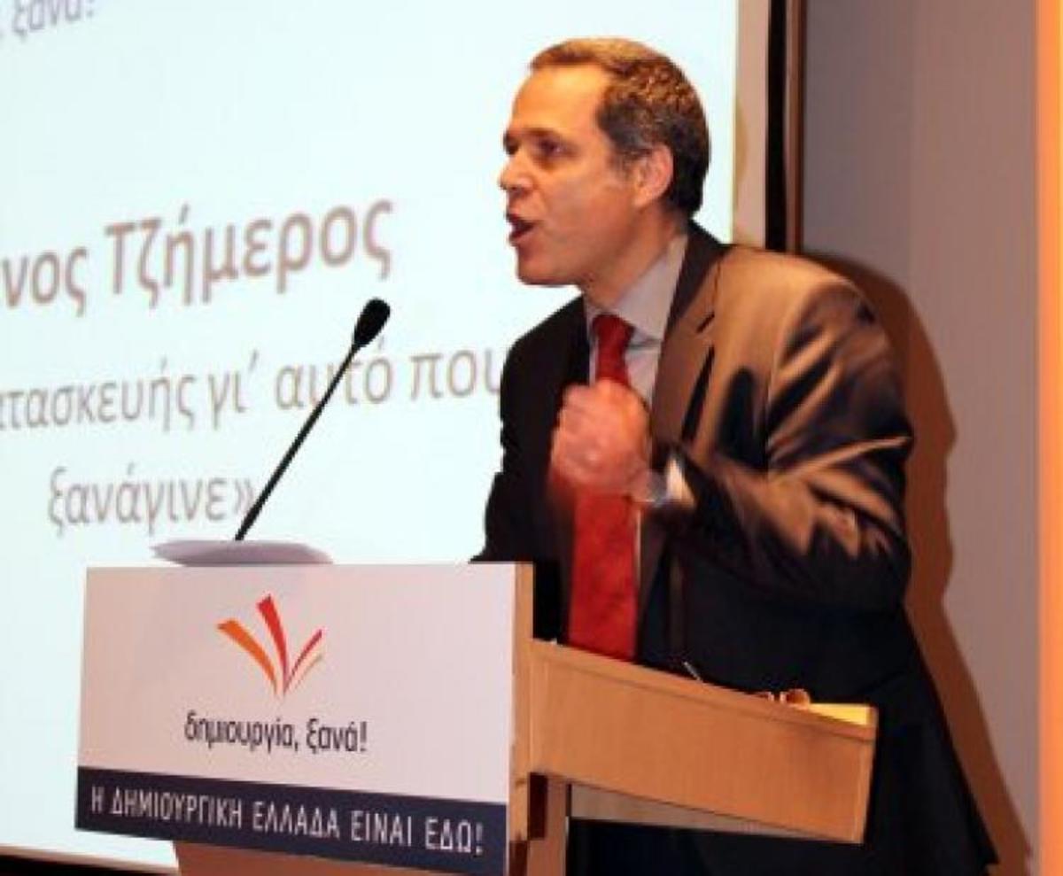 Θ.Τζήμερος: “Δεν υπάρχει πιθανότητα συνεργασίας με ΝΔ και ΠΑΣΟΚ”