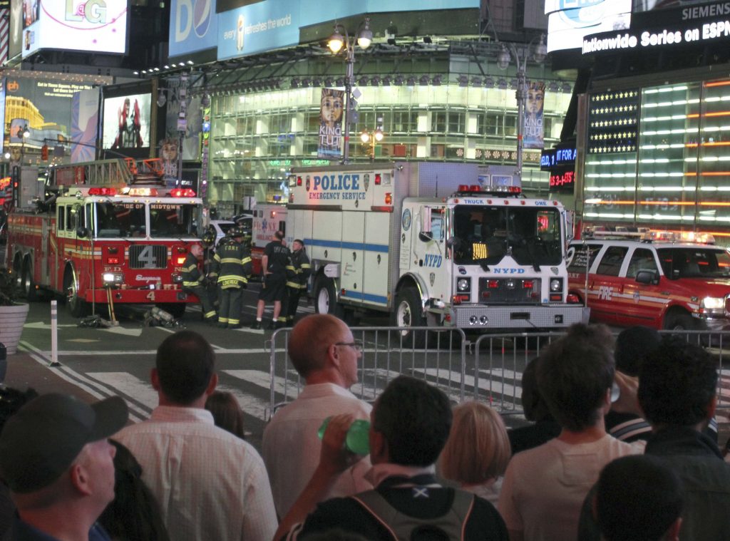 Απόπειρα τρομοκρατικής ενέργειας στην Times Square