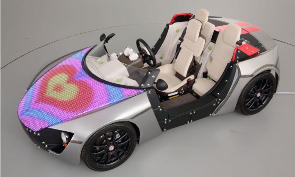 Toyota: Ένα τρελό πρωτότυπο αυτοκίνητο για παιδιά (VIDEO)