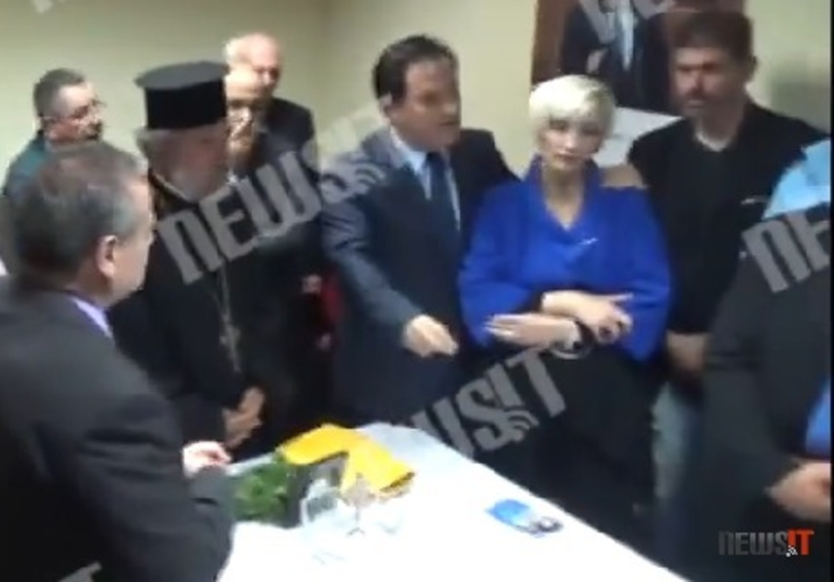 Θεσσαλονίκη: Η αποθέωση του Άδωνι Γεωργιάδη – ”Θα μας απελευθερώσω από την ιδεολογική ηγεμονία της Αριστεράς”!