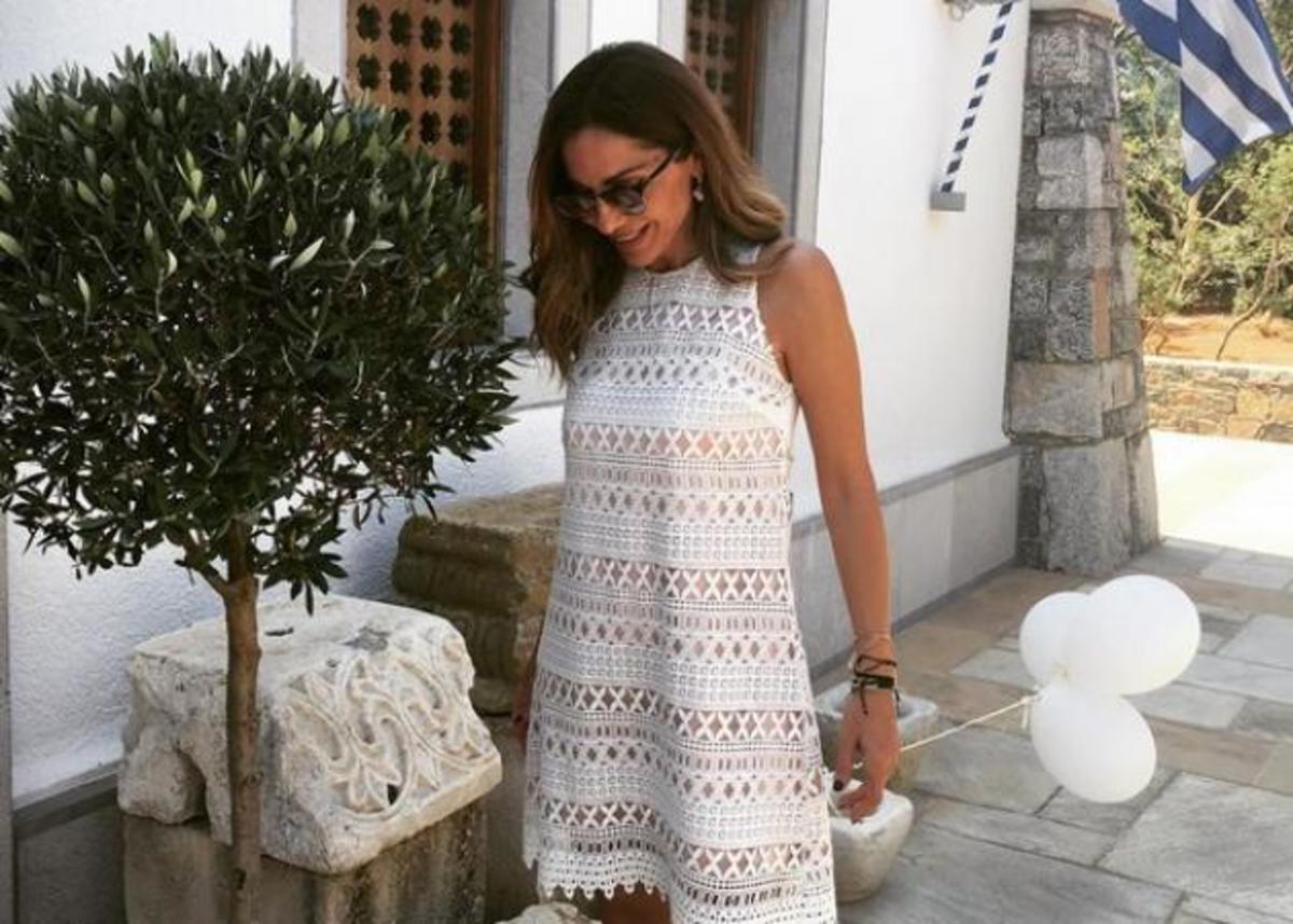 Δέσποινα Βανδή: Βάφτισε τον 9χρονο γιο της στην Κρήτη!