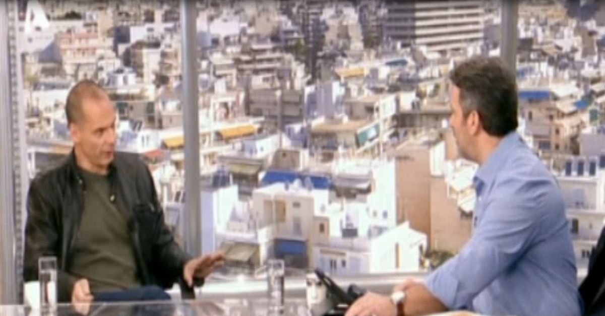 Βαρουφάκης: Φωτογράφιση και Σόιμπλε