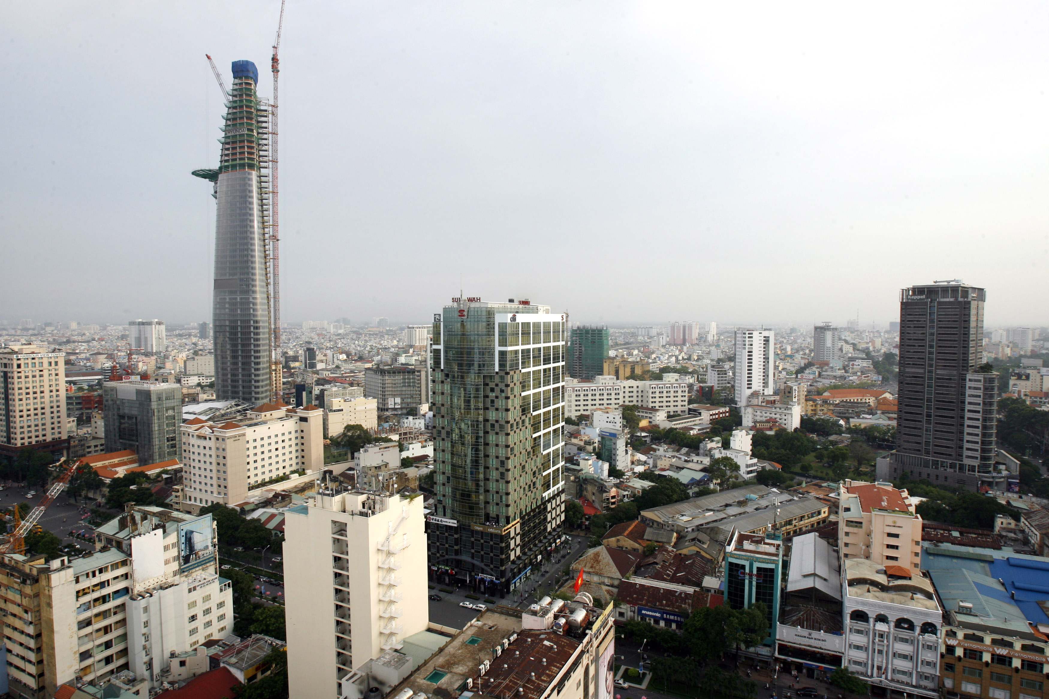 Το οικονομικό προάστειο της πόλης  Ho Chi Minh. ΦΩΤΟ REUTERS