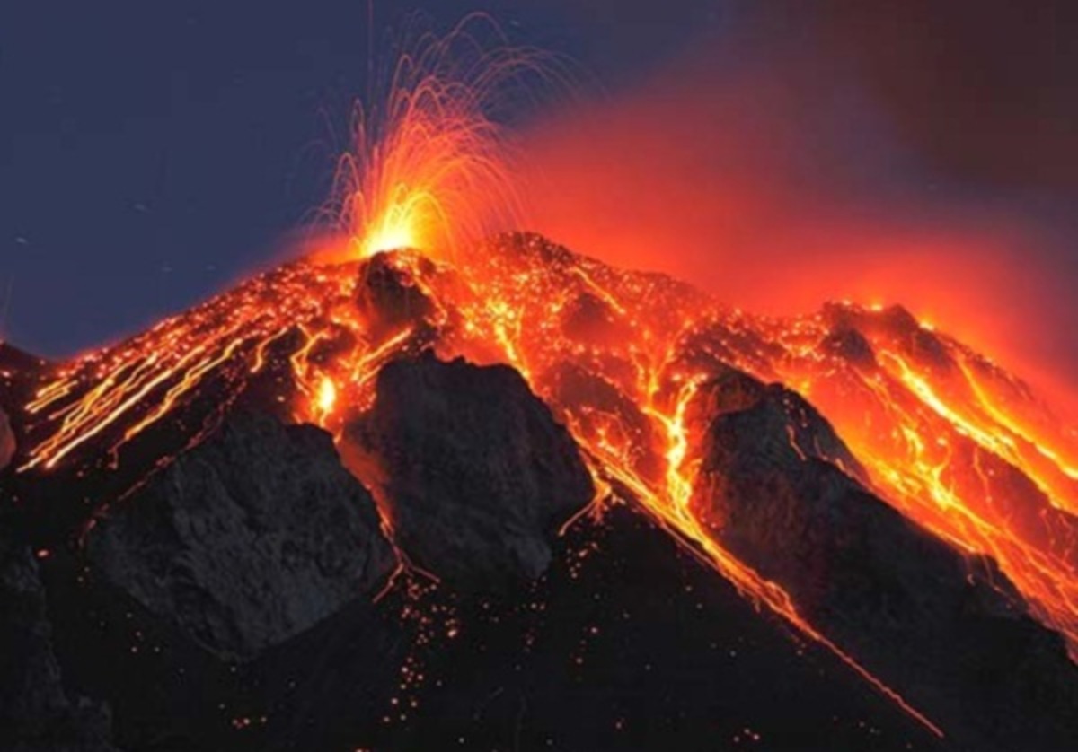 Ηφαίστειο εξερράγη για πρώτη φορά από το 1897