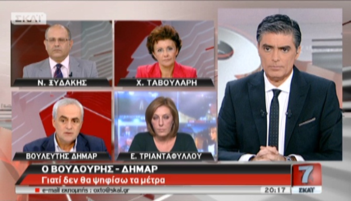 Βουδούρης: Όχι στα μέτρα