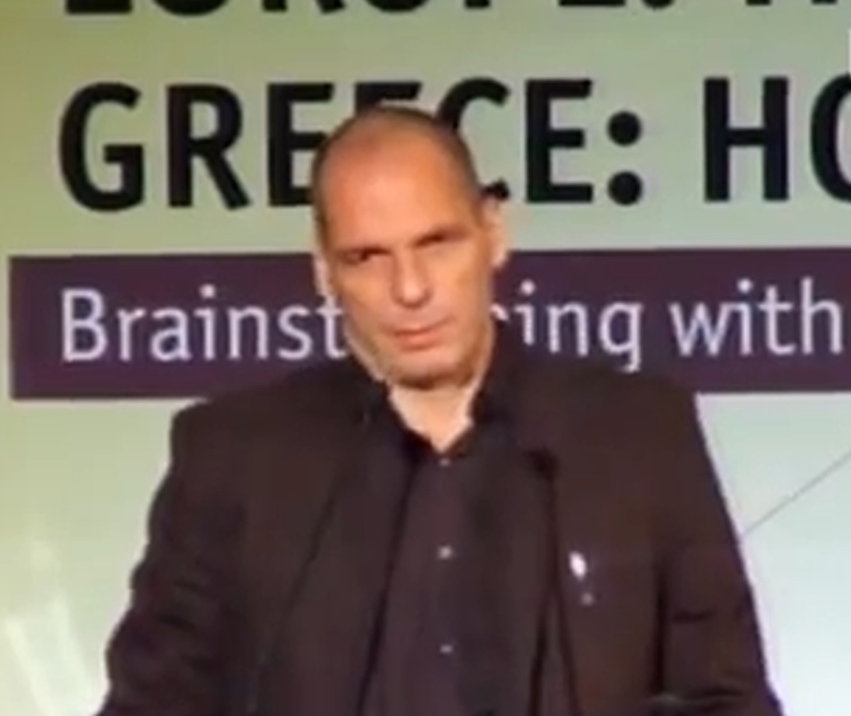 Βαρουφάκης στο συνέδριο Economist