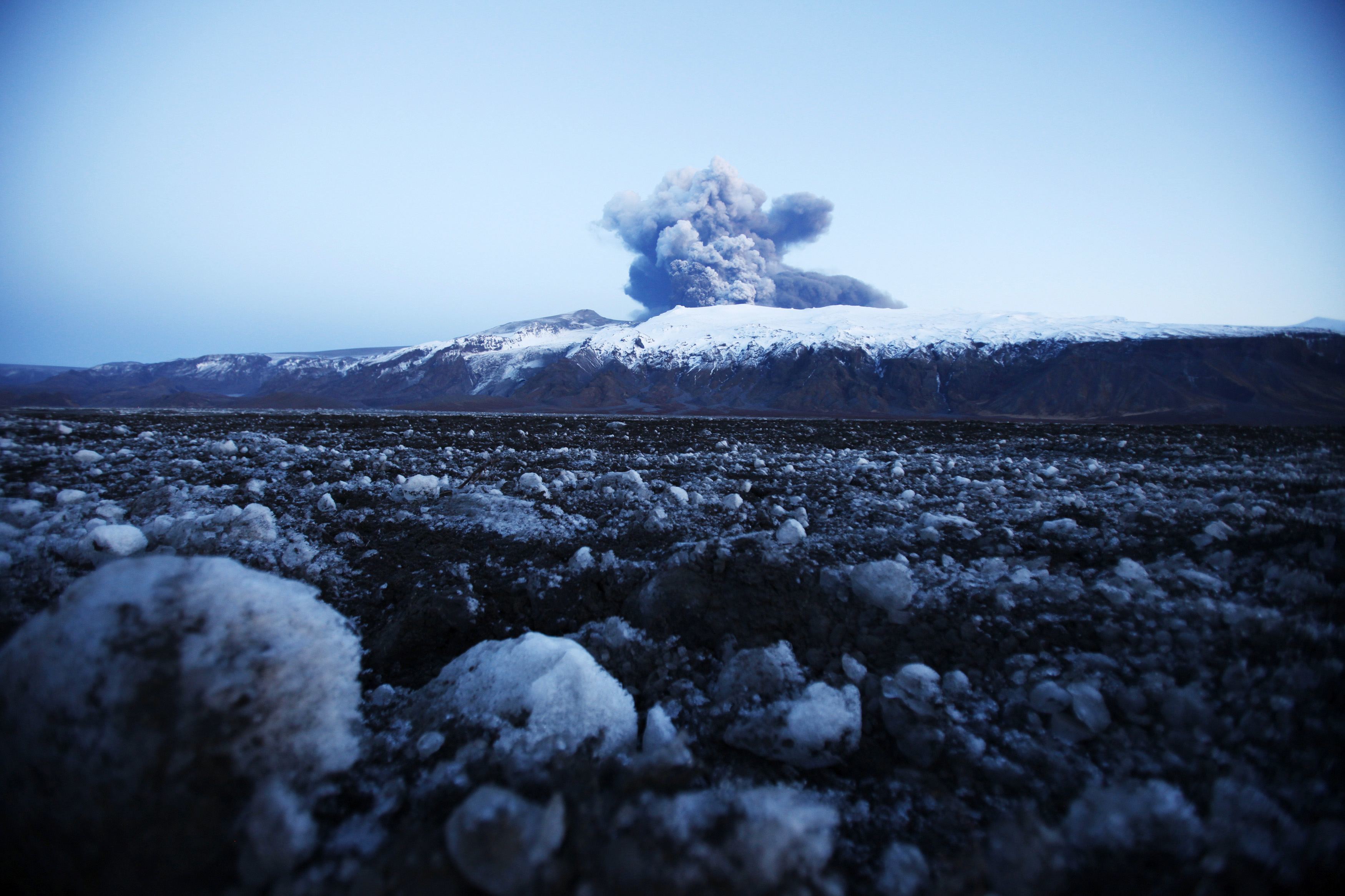 “Ηρεμεί” το ηφαίστειο της Ισλανδίας