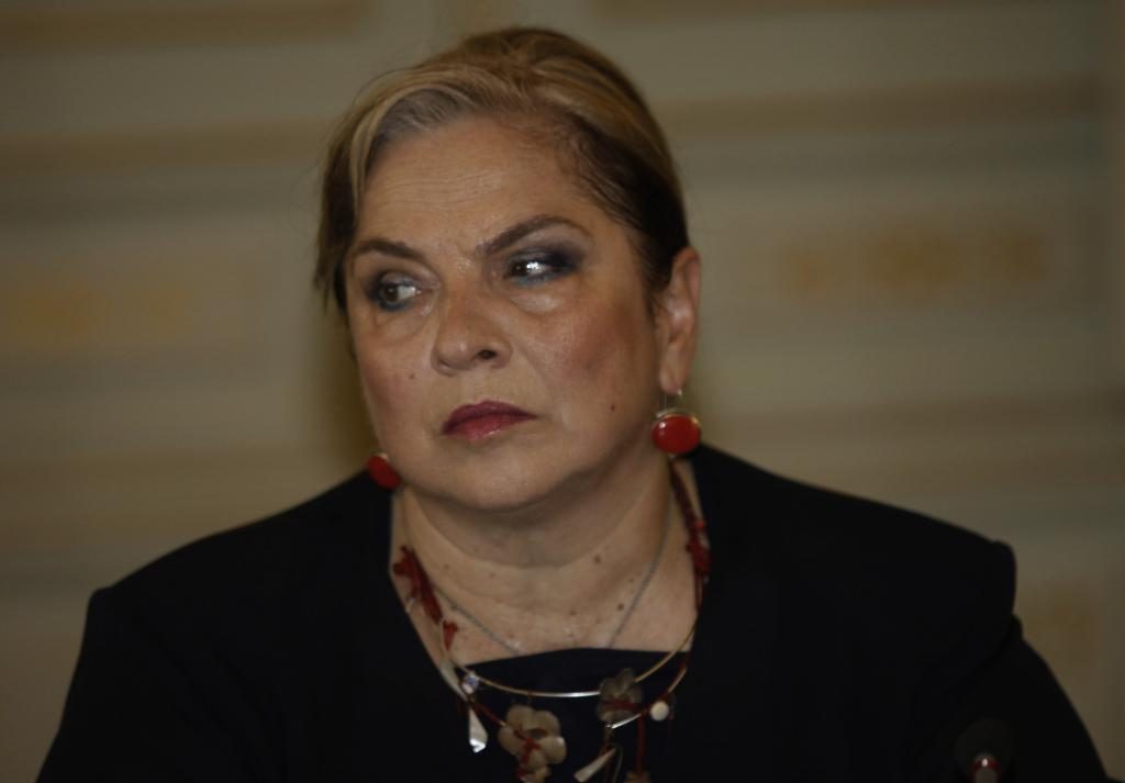 Η Δήμαρχος Βέροιας Χ. Ουσουλτζόγλου - ΦΩΤΟ ΑΡΧΕΙΟΥ EUROKINISSI