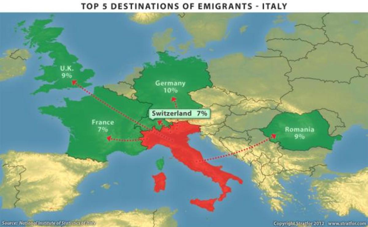 84% αυξήθηκαν οι Έλληνες μετανάστες στη Γερμανία.Στοιχεία,χάρτες από το Stratfor