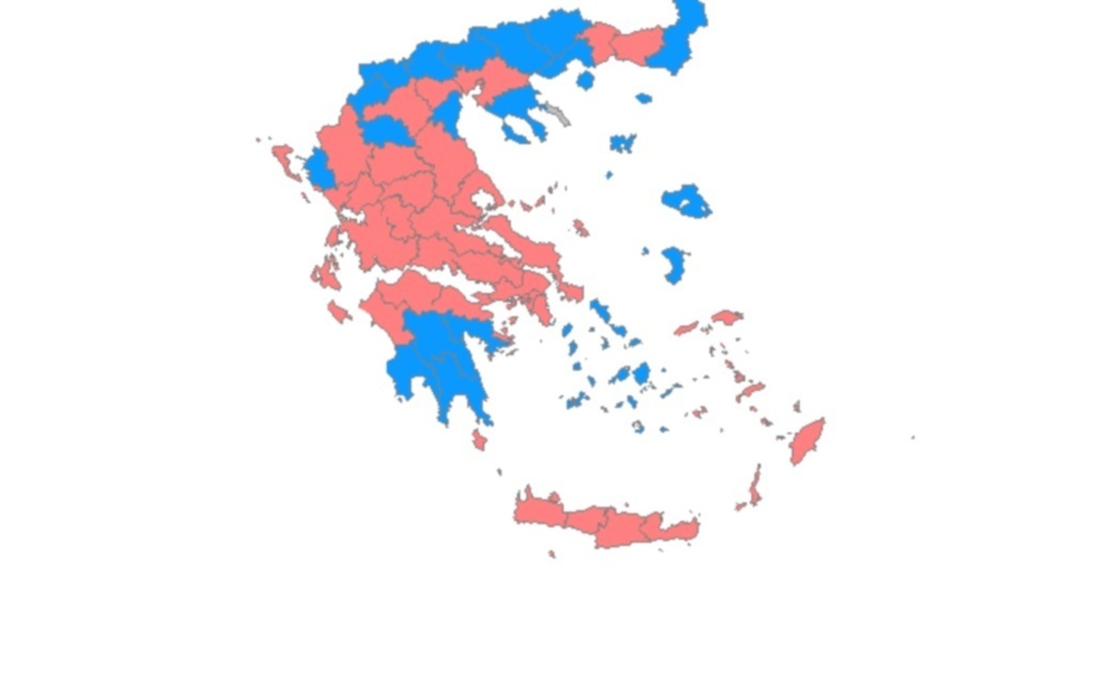 Αποτελέσματα 2015: Αλλάζει ο χάρτης της Επικρατείας! Τρίτο κόμμα η Χρυσή Αυγή και τελευταίο το ΠΑΣΟΚ