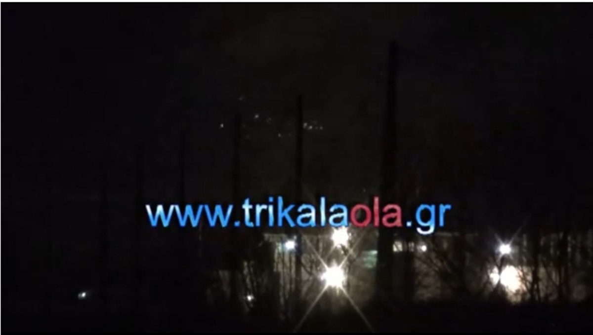 Βίντεο με τις ελεγχόμενες εκρήξεις στις φυλακές Τρικάλων