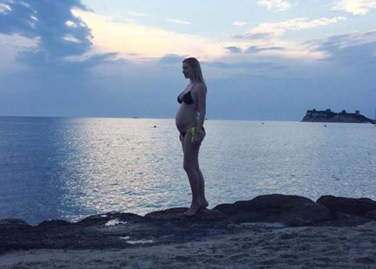 Χριστίνα Αλούπη: Έχει υπέροχο κορμί και στον 7ο μήνα της εγκυμοσύνης της!