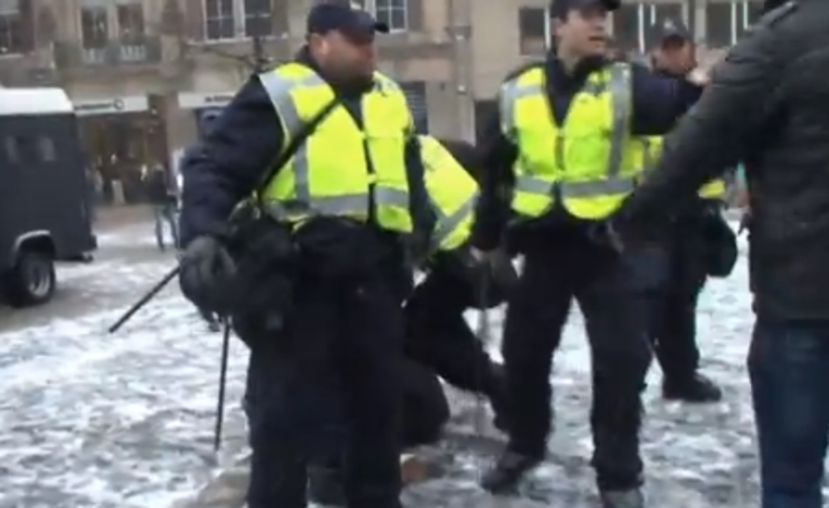 Επεισόδια στο Άμστερνταμ πριν τον αγώνα Άγιαξ – Στεάουα (VIDEO)