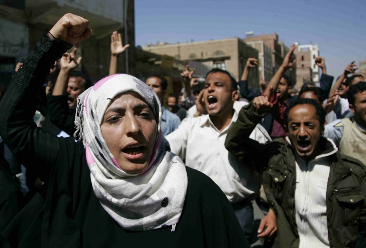 “Ημέρα Οργής” με διπλή διαδήλωση και στην Υεμένη