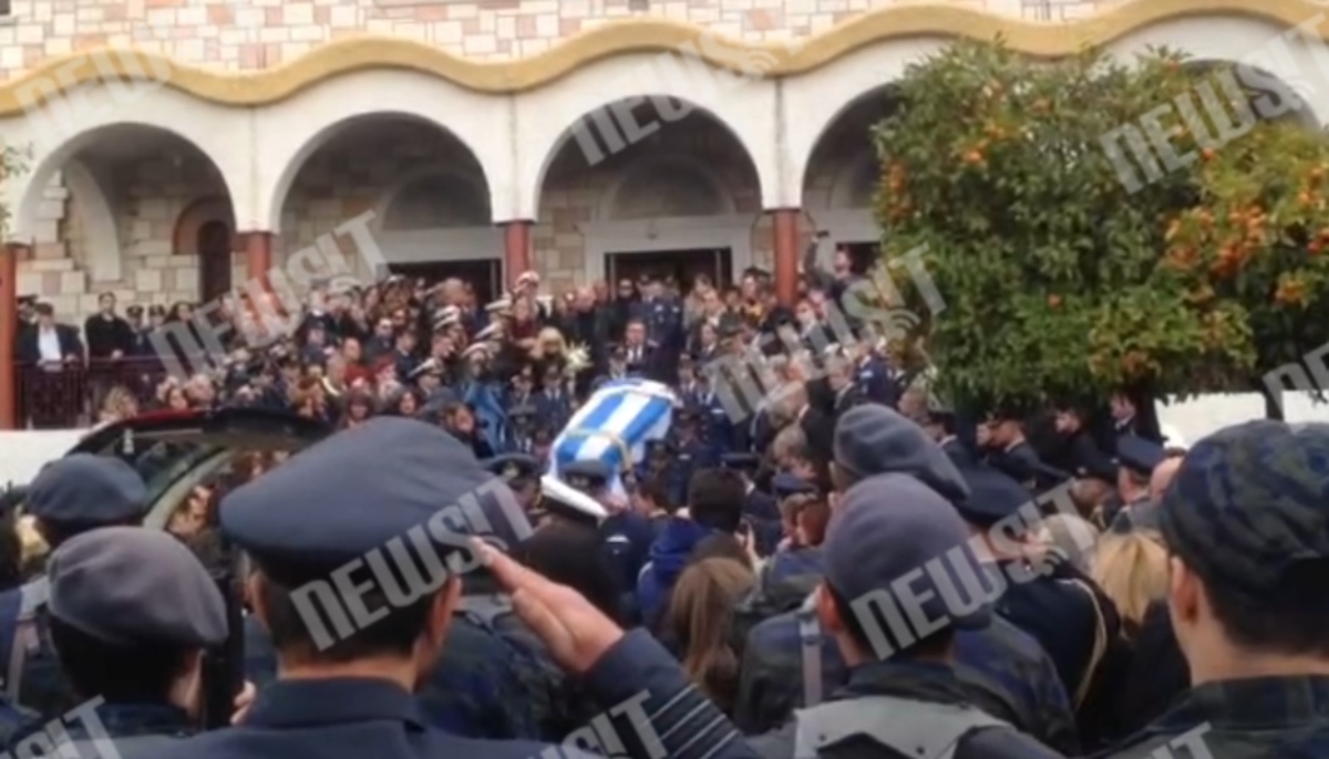 Κηδεία πιλότου Θανάση Ζάγκα