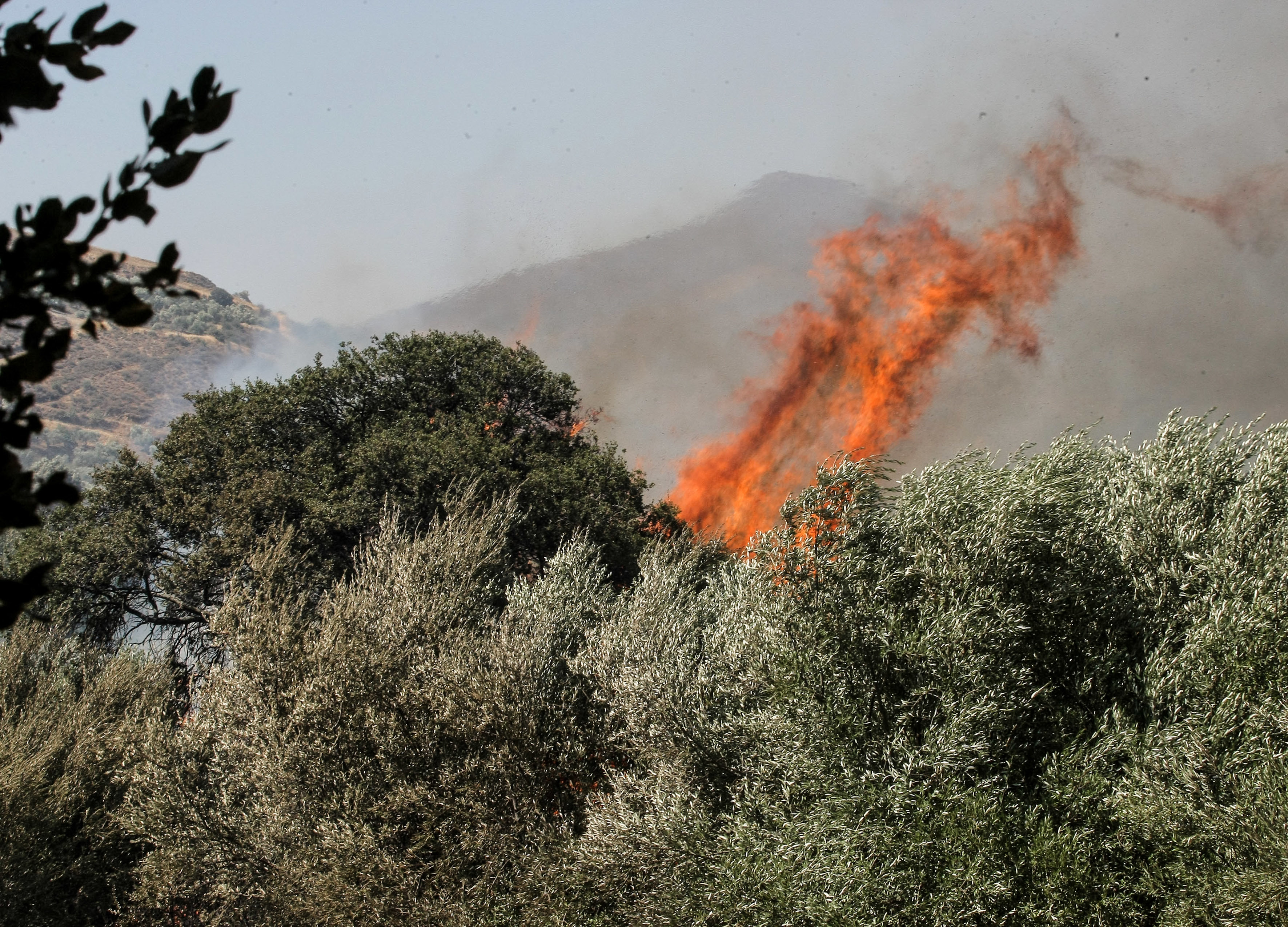 Σε ύφεση η φωτιά στο Σκουλικάδο – Εμπρησμό καταγγέλει ο Δήμαρχος Ζακύνθου