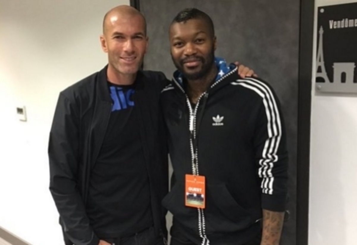 Ενθουσιασμένος ο Σισέ με τον Ζιντάν!