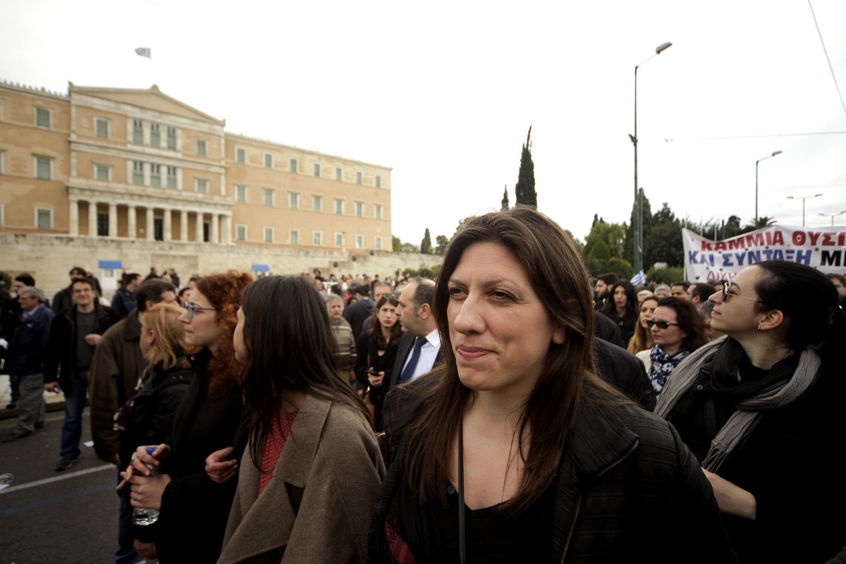 Ζωή Κωνσταντοπούλου: Ο Κατρούγκαλος να μην κρίνει εξ ιδίων τα αλλότρια