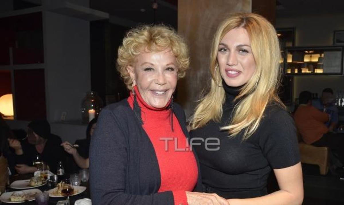 Ζωή Λάσκαρη – Κωνσταντίνα Σπυροπούλου: Συνάντηση σε βραδινή έξοδο! Φωτογραφίες