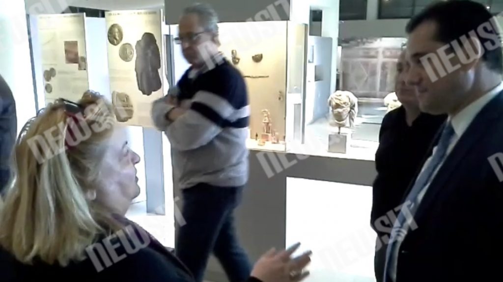 Ξενάγηση Α.Γεωργιάδη στην Αμφίπολη