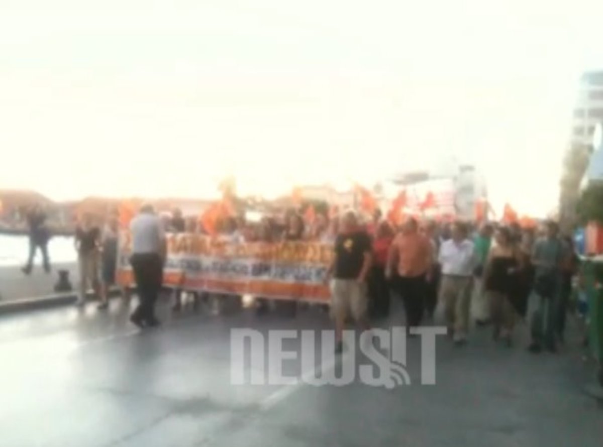 Πορεία ΓΣΕΕ ΑΔΕΔΥ