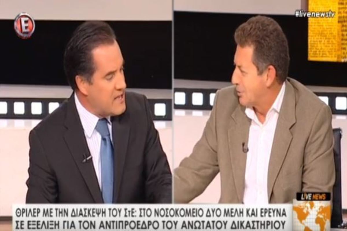 Άγριος καβγάς Άδωνι – δημοσιογράφου της Αυγής! “Φασίστες, δεν ντρέπεστε;” [vids]