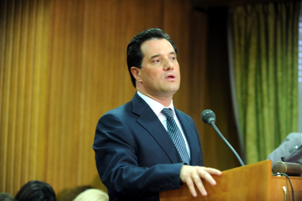 Γεωργιάδης: “Όλοι οι Έλληνες πλην ίσως του Τσίπρα βλέπουν τη βελτίωση στην οικονομία”