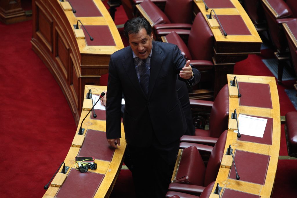 Αδωνις: «Επικίνδυνη και εκτός τόπου η παρέμβαση Παππανδρέου»