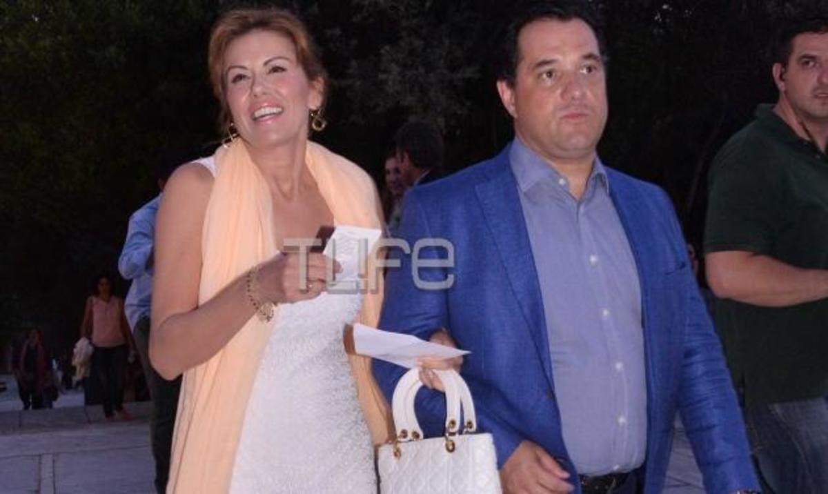 Άδωνις Γεωργιάδης: Με την Ευγενία Μανωλίδου στο Ηρώδειο! Φωτογραφίες